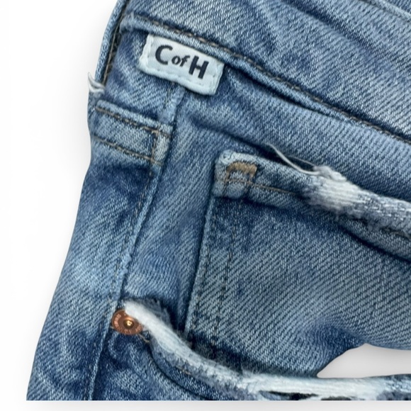 Citizens of Humanity Daphne Crop High -Rise Straight Distressed Jean size 29 - Picture 3 of 11